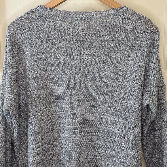 SALE 2/15 Don’t Ask Why Light Weight High/Low Knit Sweater Light Grey, One Size. - Picture 5 of 10